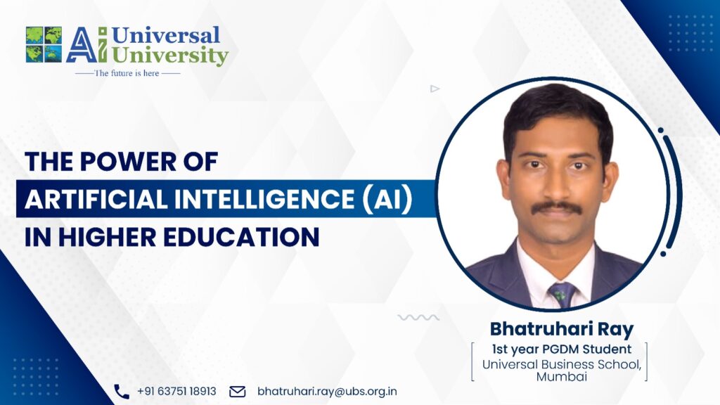The Power Of Artificial Intelligence Ai In Higher Education The Power Of Artificial Intelligence Ai In Higher Education