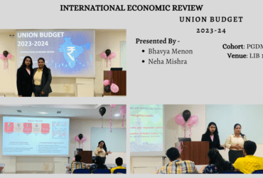 9th March 2023 International Economic Review Union Budget 2023-24